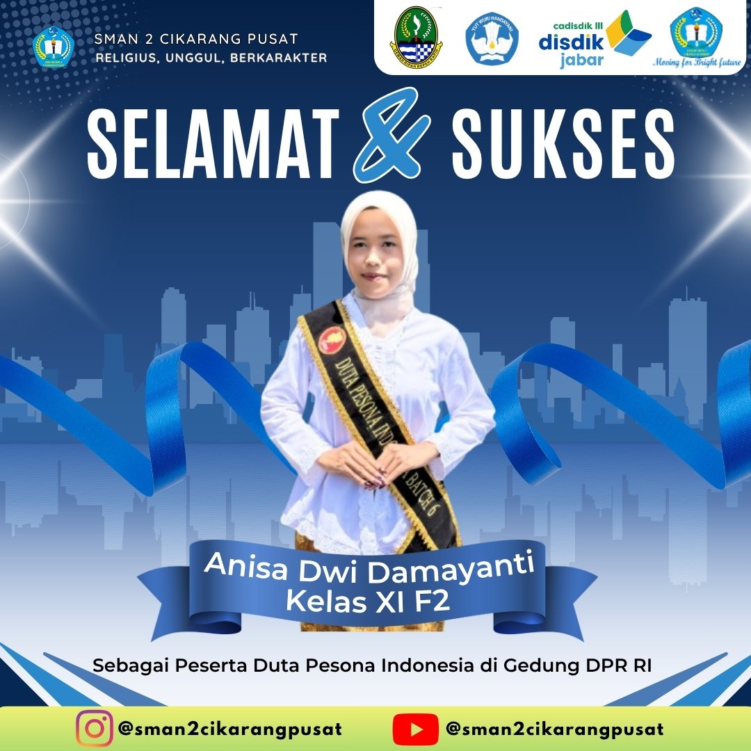 Anisa Dwi Damayanti Sebagai Duta Pesona Indonesia di Gedung DPR RI